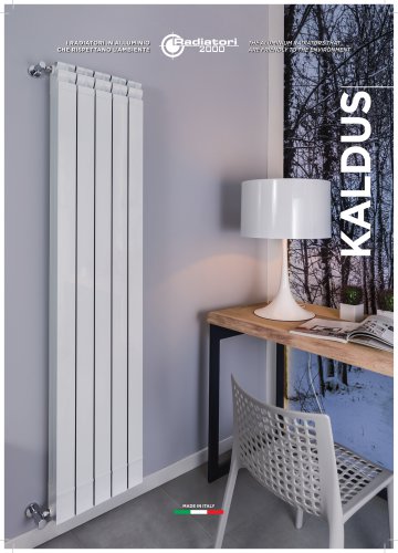 Radiator aluminiu Kaldus 1600 (5 elem.)