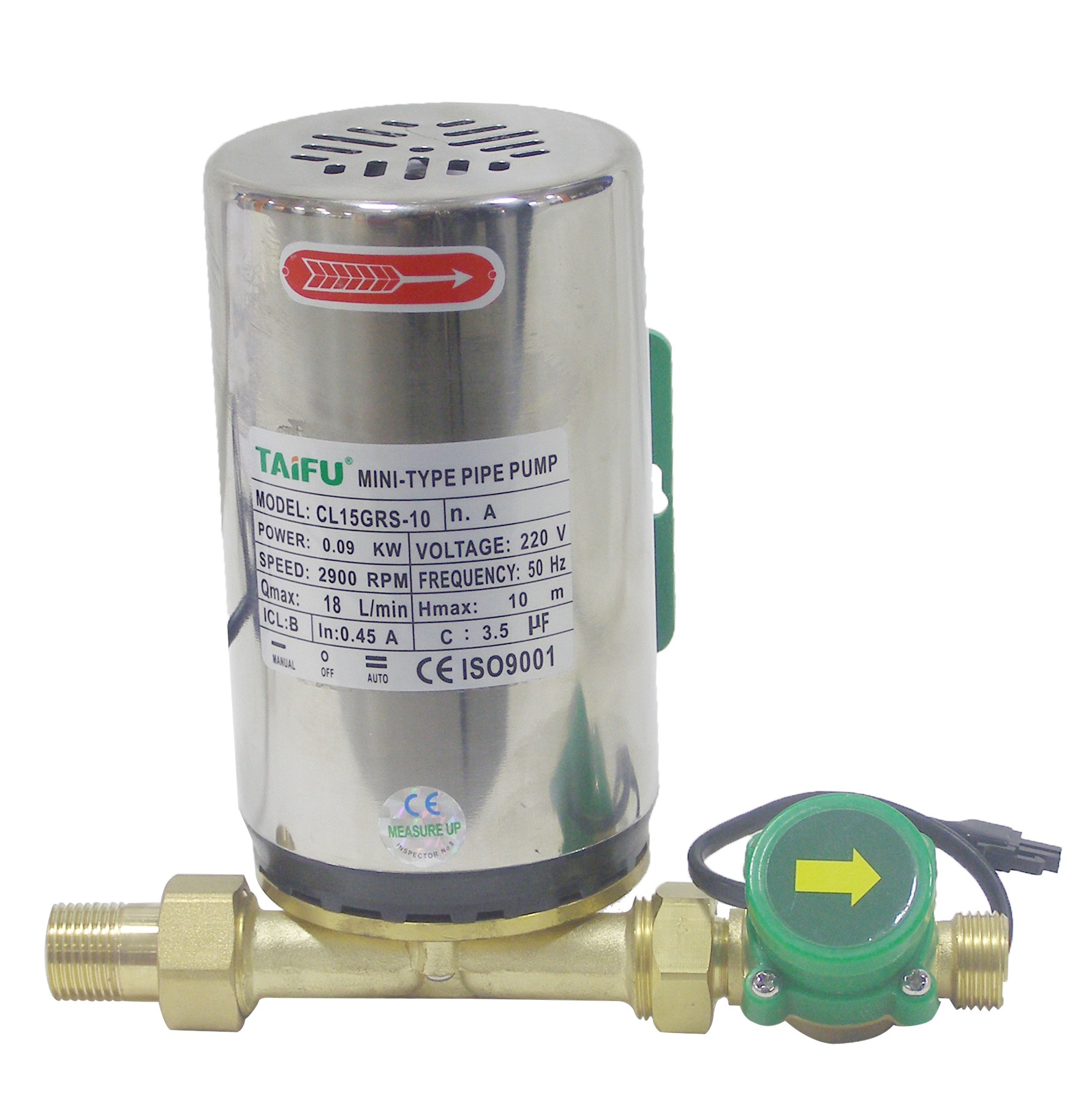 Pompa de circulatie TAIFU 32/9-Z pentru ridicarea presiunii