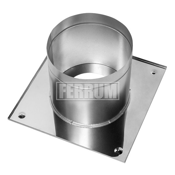 Потолочно проходной узел FERRUM (inox 430/0,5 mm) d.210 mm