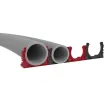 Clip HEATPEX ARIA CONNECT Ø75 mm roșu (100 buc.)