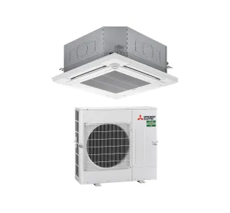Кондиционер инверторный каcсетный Mitsubishi Electric PLA-M100 EA/PUZ-M100VHA