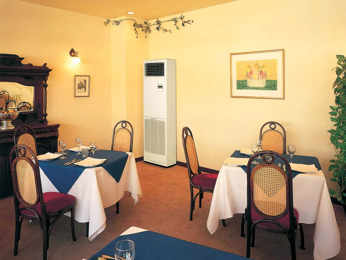 Aparat de aer condiționat tip coloană, cu inverter, Mitsubishi Electric PSA-RP100 KA/PUZ-M100VHA