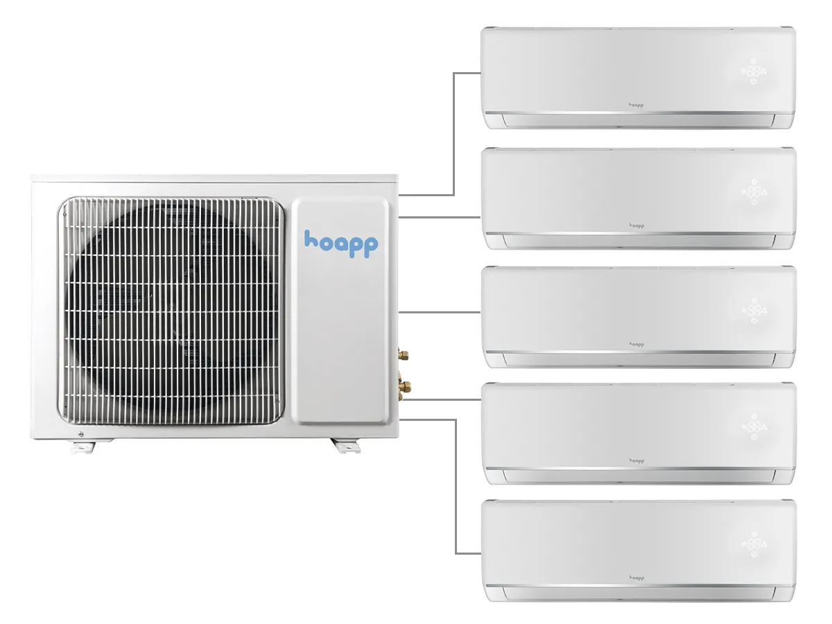 Наружный блок HOAPP FREE FIVE HXZ-5G130VA 42000 BTU 
