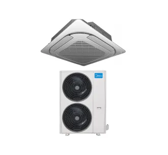 Кондиционер инверторный кассетный Midea MCD1-48HRFNX-QRD0W(GA)/MOE30U-48HFN8-RRD0W(GA) 48000 BTU 