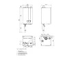 Cazan pe gaz in condensare FONDITAL ITACA CH KR 60KW