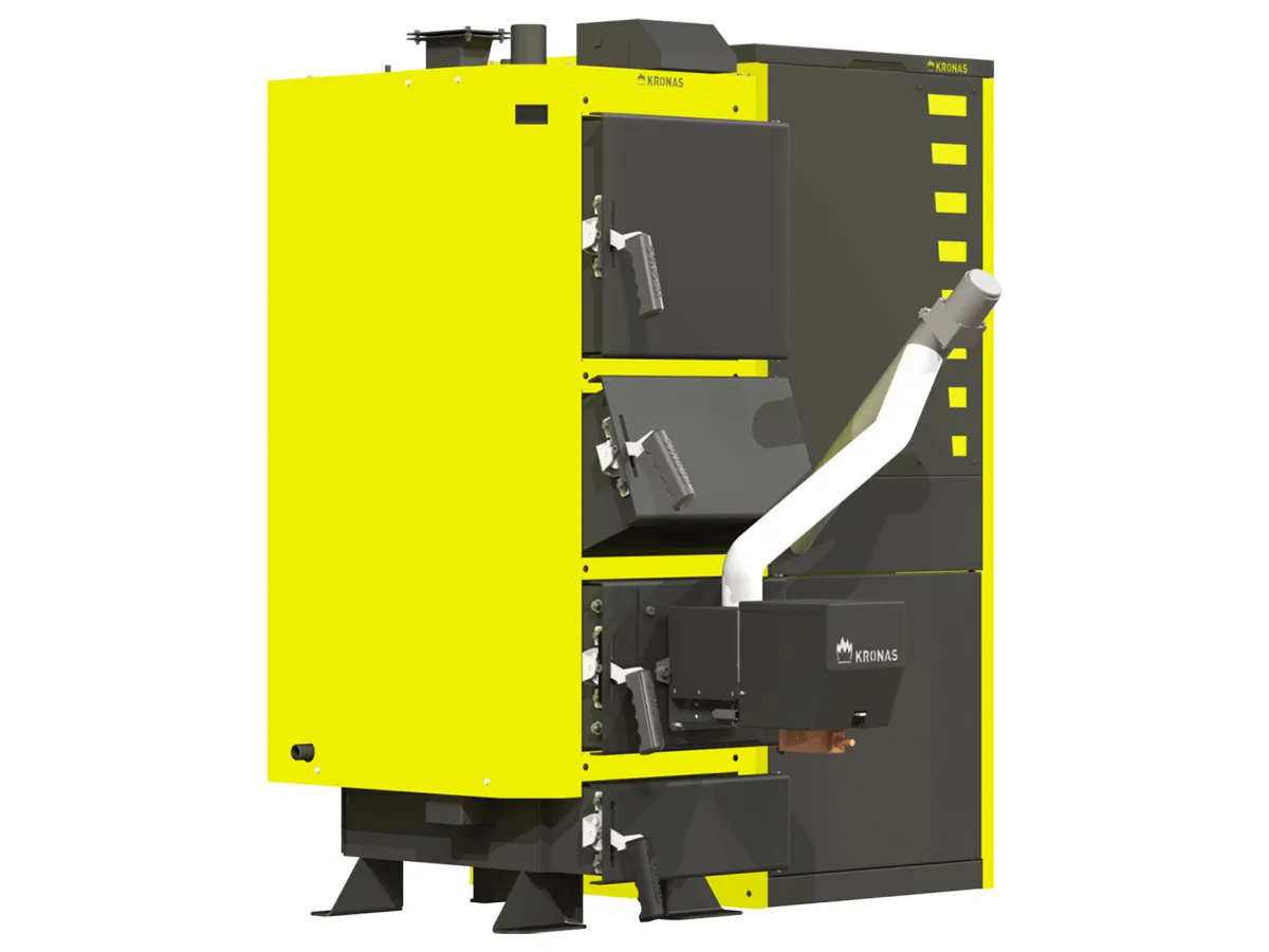Cazan pe combustibil solid cu incarcare automata KRONAS PELLETS 25 kw