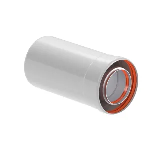Удлинитель коаксиальный, для дымохода d 60/100 mm, l 500 mm