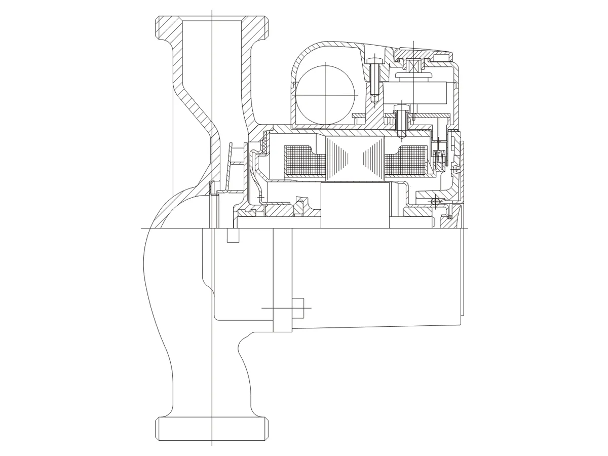 Pompa circulatie IMP Pumps GHN 15/40-130