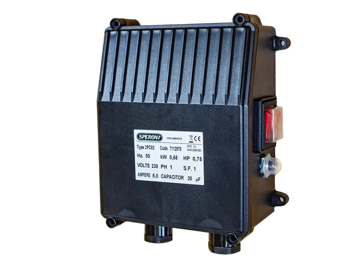 Panou comanda pompa Speroni 0,75 kW