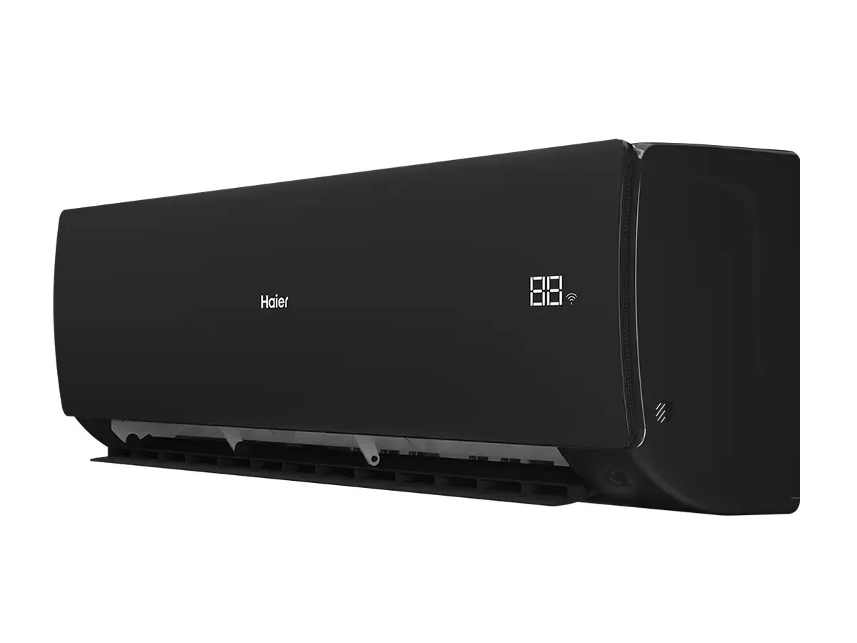 Кондиционер HAIER SERENE Plus DCInverter R32 AS25SBBHRA-MB 1U25DEBFRA-SH чёрный матовый (Обогрев при - 20°C)