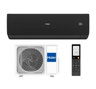 Кондиционер HAIER SERENE Plus DCInverter R32 AS35SBBHRA-MB 1U35DEBFRA-SH чёрный матовый (Обогрев при - 20°C)
