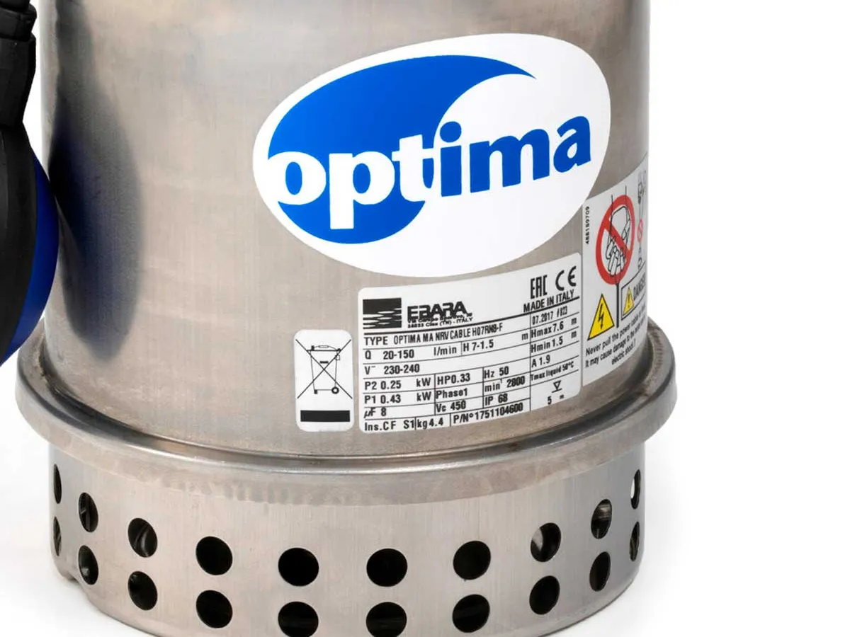 Pompa de drenaj Ebara Optima MA 10M
