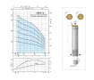Погружной насос с двигателем CALPEDA TRI.4SDP 3/32C