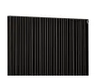 Calorifer decorativ LOJIMAX, colectie BAMBOO DOUBLE negru mat