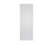 Calorifer decorativ LOJIMAX, colectie BAMBOO DOUBLE alb mat