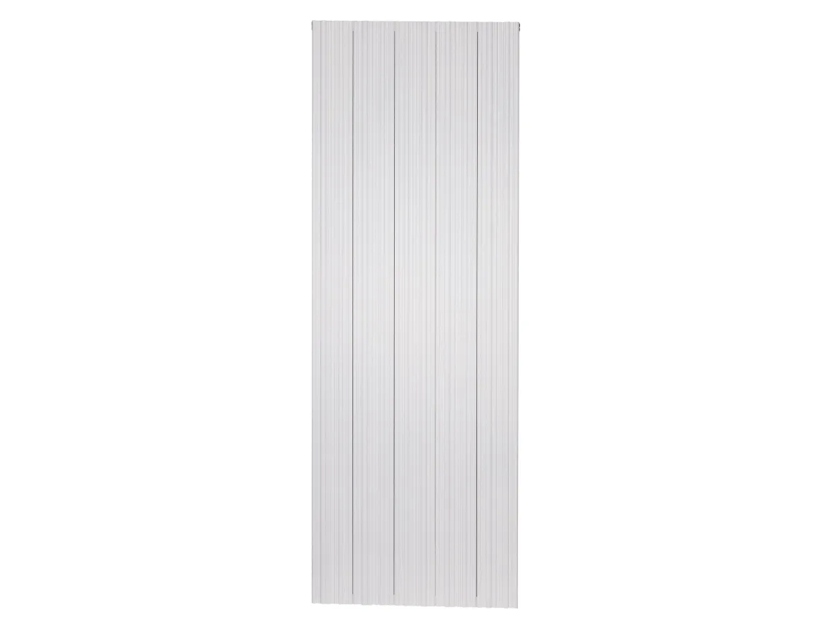 Calorifer decorativ LOJIMAX, colectie BAMBOO DOUBLE alb mat