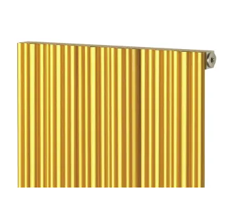 Дизайнерские радиаторы LOJIMAX, коллекция BAMBOO Gold Matt Anodising