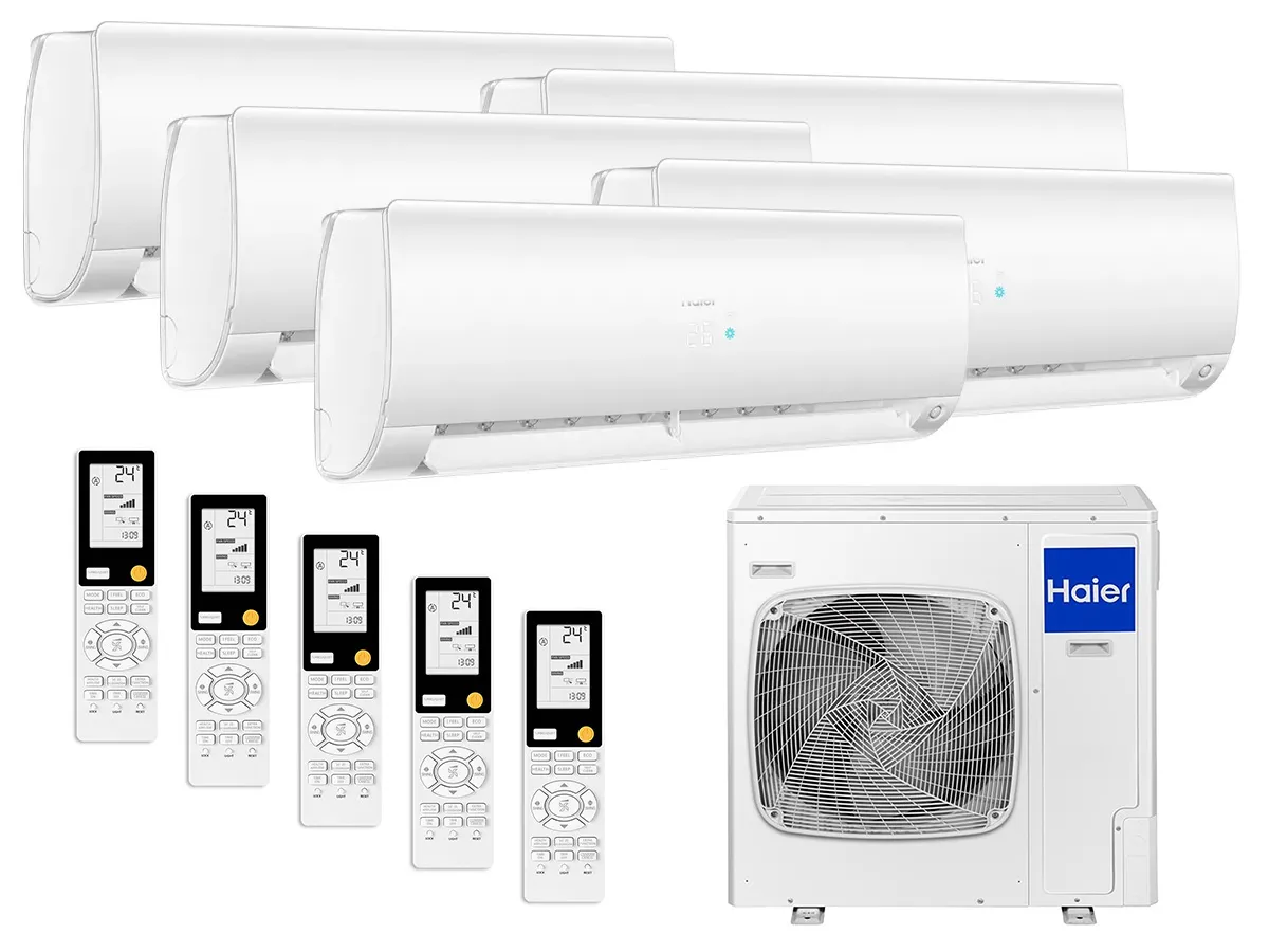 Комплект Multi Split системы Haier для 5-и комнатной квартиры до 120 м²