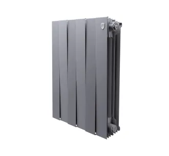 Calorifer bimetal Royal Thermo PianoForte 500 Silver Satin