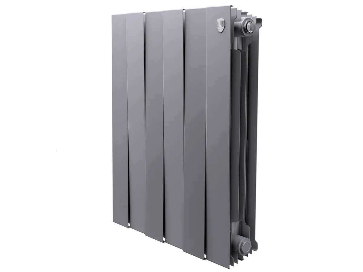 Calorifer bimetal Royal Thermo PianoForte 500 Silver Satin
