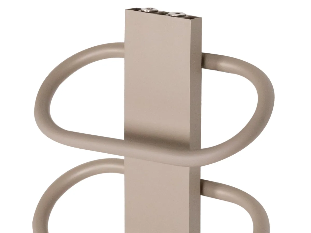 Uscator de prosoape decorativ LOJIMAX, colectie PEARL Kiwi mat