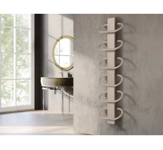 Uscator de prosoape decorativ LOJIMAX, colectie PEARL Kiwi mat