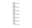 Дизайнерские полотенцесушители LOJIMAX, коллекция NUMMO STYLE Белый матовый