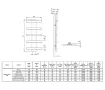 Дизайнерские полотенцесушители LOJIMAX, коллекция NUMMO STYLE Kiwi матовый