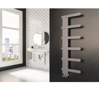 Дизайнерские полотенцесушители LOJIMAX, коллекция NUMMO STYLE Kiwi матовый