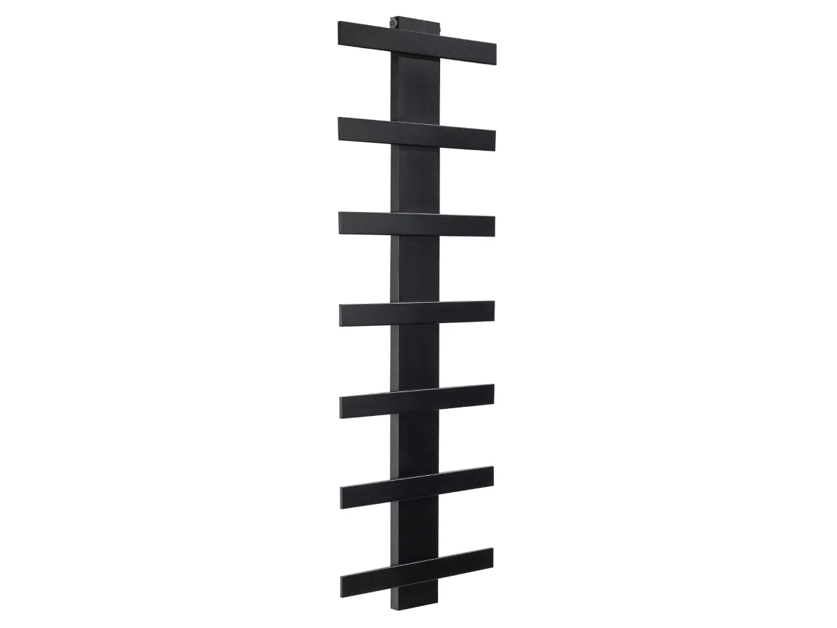 Uscator de prosoape decorativ LOJIMAX, colectie ALBATROS STYLE Negru mat