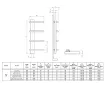 Дизайнерские полотенцесушители LOJIMAX, коллекция LION Белый матовый