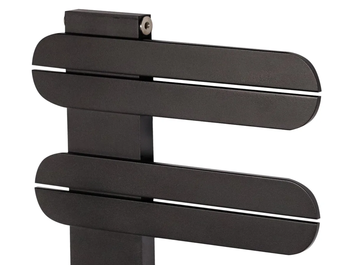 Uscator de prosoape decorativ LOJIMAX, colectie LINEA Negru mat