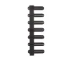 Uscator de prosoape decorativ LOJIMAX, colectie LINEA Negru mat