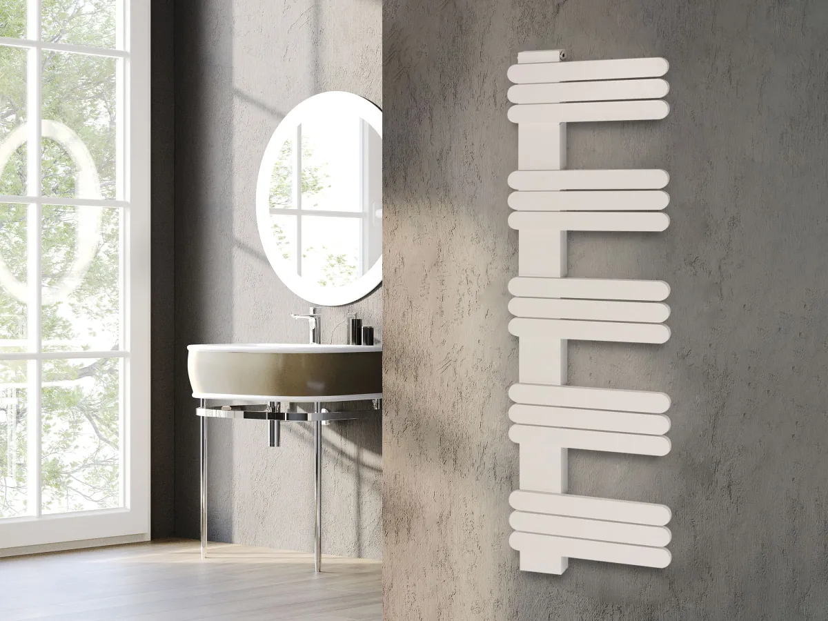 Uscator de prosoape decorativ LOJIMAX, colectie NUMMO Lemon luciu