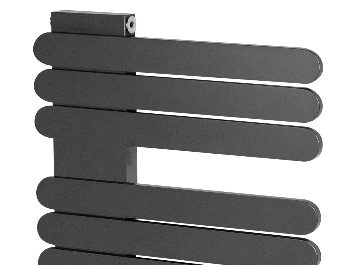 Uscator de prosoape decorativ LOJIMAX, colectie NUMMO Antracit mat