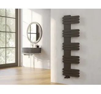 Uscator de prosoape decorativ LOJIMAX, colectie NUMMO Antracit mat