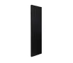 Calorifer decorativ LOJIMAX, colectia  ROYAL DOUBLE inaltimea 200 mm. latimea 218 mm. negru mat