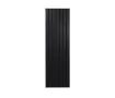 Calorifer decorativ LOJIMAX, colectia  ROYAL DOUBLE inaltimea 200 mm. latimea 218 mm. negru mat