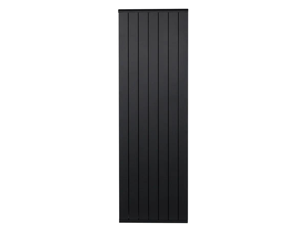 Calorifer decorativ LOJIMAX, colectia  LOVA LINE inaltimea 300 mm. latimea 319 mm. negru mat