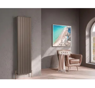 Дизайнерский радиатор LOJIMAX, коллекция  LOVA LINE высота 300 мм. ширина 316 мм. Kiwi матовый