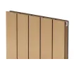 Calorifere decorativ LOJIMAX, colectia KALSEDON DOUBLE Copper Satine