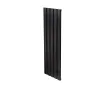 Calorifer decorativ LOJIMAX, colectia  DIAMOND inaltimea 900 mm. latimea 1396 mm. negru mat