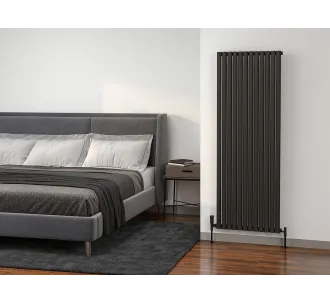 Calorifere decorativ LOJIMAX, colectia BELLA Negru Mat