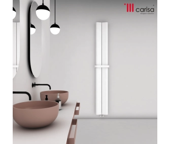 Radiator design aluminiu Carisa CURVY 1800x245 White