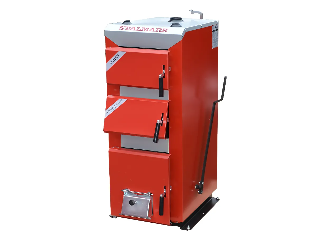 Cazan pe combustibil solid cu incarcare manuala STALMARK JUHAS 15 kW