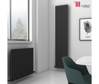 Radiator design aluminiu Carisa Carisa PIPETTE 1800x375 Black