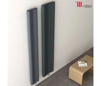 Radiator design aluminiu Carisa CURVY 1800x245 Grey