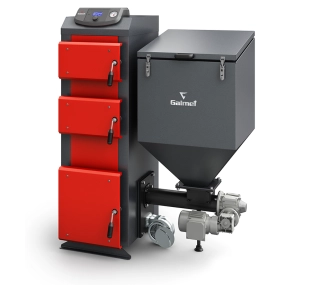 Cazan pe combustibil solid cu incarcare automata GALMET Gladius KWP 12 kW