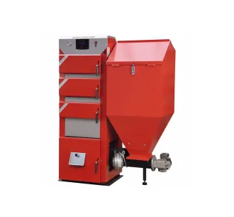 Cazan pe combustibil solid cu incarcare automata STALMARK DUO PID 26 kW