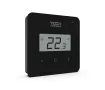 Termostat de cameră fără fir, programabil, cu ciclu săptămânal Tech EU T-2.2 (negru)